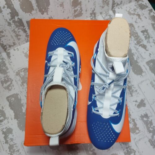 Nike 880409-104 Alpha Huarache 6 Elite LAX Herren Gr. US12 blau Baseball Stollen - Bild 3 von 7