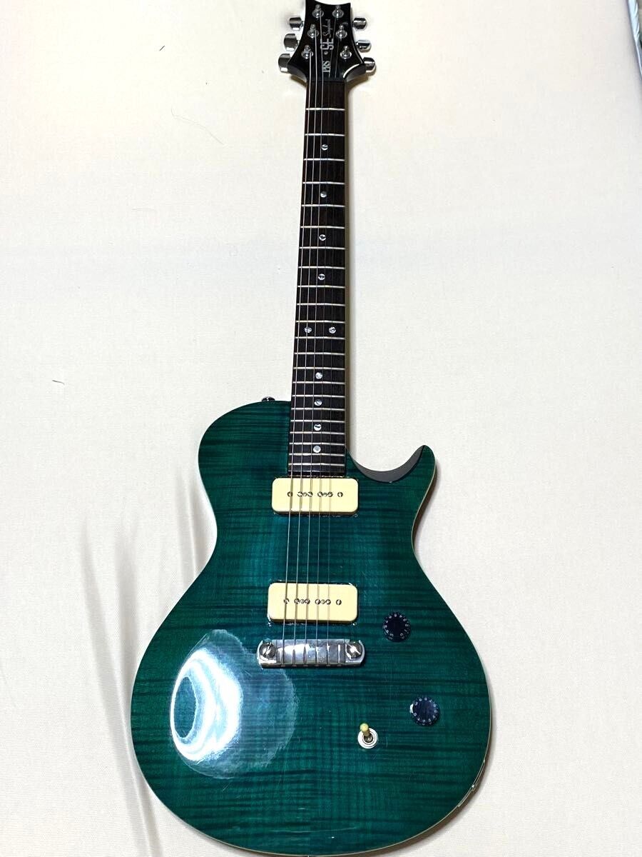 Paul Reed Smith PRS SE Singlecut Emerald Green P90 PU Used Paul Reed Smith PRS SE Singlecut Emerald Green P90 PU Used