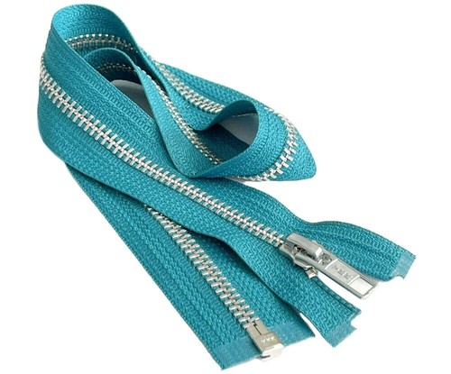 32 Inch YKK #5 Medium Weight Aluminum Metal Jacket Zipper Separating Made in USA - Picture 41 of 43