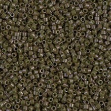 Miyuki Delica DB0657/DB657 11/0 Opaque Olive 7.2g