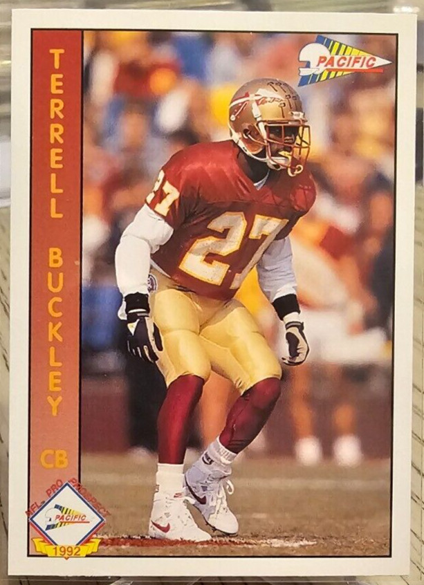 1992 Pacific Terrell Buckley RC #321 Packers