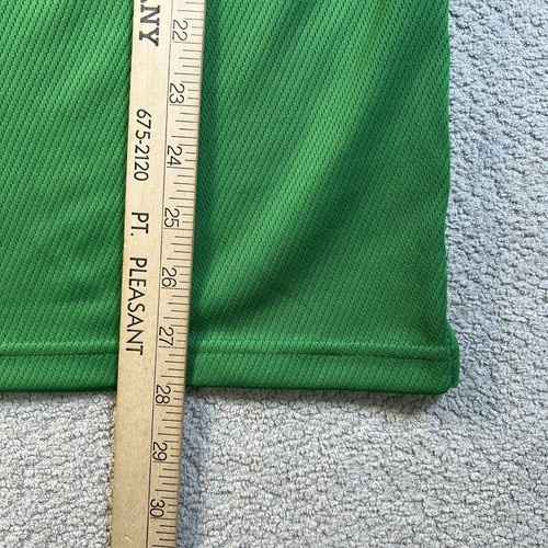 Marshall Thundering Herd Nike Dri-Fit Polo Shirt Mens Medium Green Embroidered - Picture 8 of 11