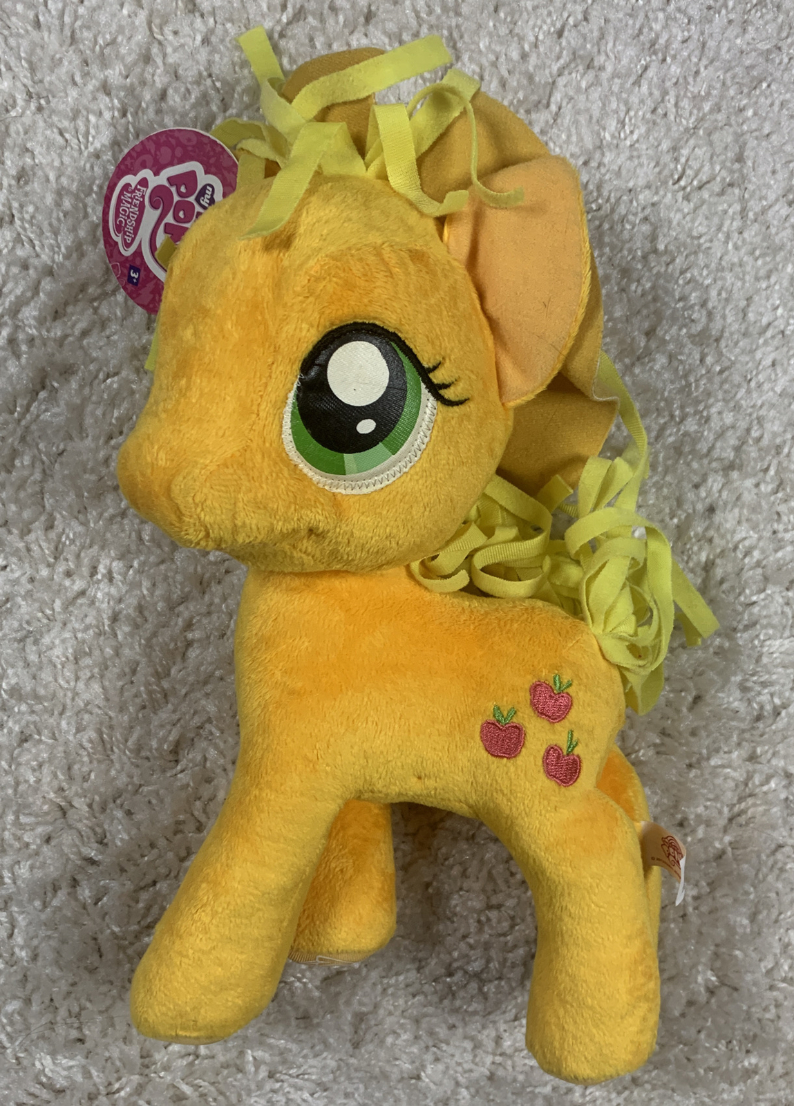 2013 My Little Pony APPLEJACK COWBOY manca cappello 10" 11" peluche peluche