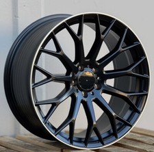 19 Black Rims 19x8.5 19x9.5 Staggered Fit Mercedes Clk Glb Glc E S Sl 5x112