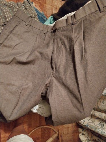 M And S Italian Wool Trousers 36 Inch Waist 33 Inch Leg