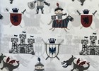 MAX STUDIO KIDS DRAGONS CASTLES KNIGHTS TWN SHEET SET WITH PILLOWCASE