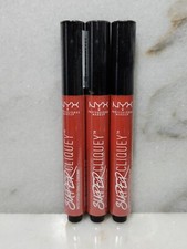 Lot Of 3- NYX Super Cliquey Matte Lipstick Lip Color SCLS02 Oh So Pretty