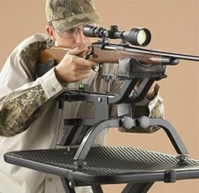 Shooting Bench Rest Universal High Capacity Pistol Rifle Gun Adjustable Stand