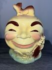 Vintage Jonal Cookie Jar Classics Cow Jumped Over The Moon Cookie Jar In Mint