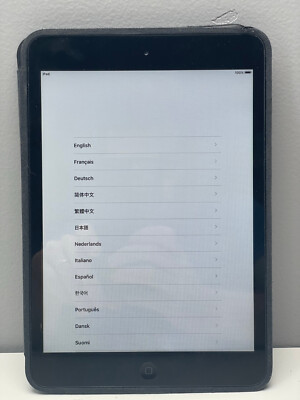 Apple iPad Mini Black 16gb WiFi Only Model A1432 | eBay