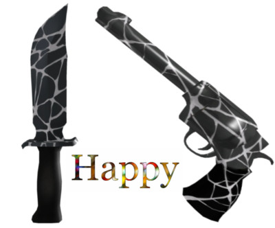 WEBBED KNIFE & GUN ️ FAST DELIVERY MM2 MURDER MYSTERY 2 ️R0BLX COLLECTIBLES