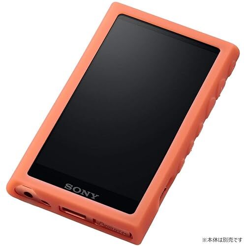 Оригинальный силиконовый чехол SONY WALKMAN CKM-NWA100 Orange для трекинга серии NW-A100