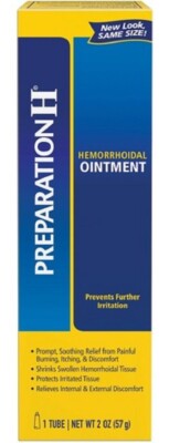 (4PK) Preparation H Hemorrhoidal Ointment, 2 Oz 305732871943VL