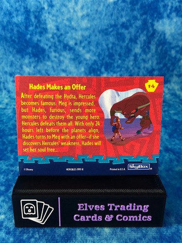 Hercules Disney's SINGLE Non-Sport Trading Card by Fleer/SkyBox 1997 - Picture 32 of 180