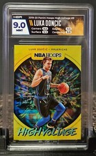 2019-20 Nba Hoops Luka Doncic High Voltage Mint 9 HGA