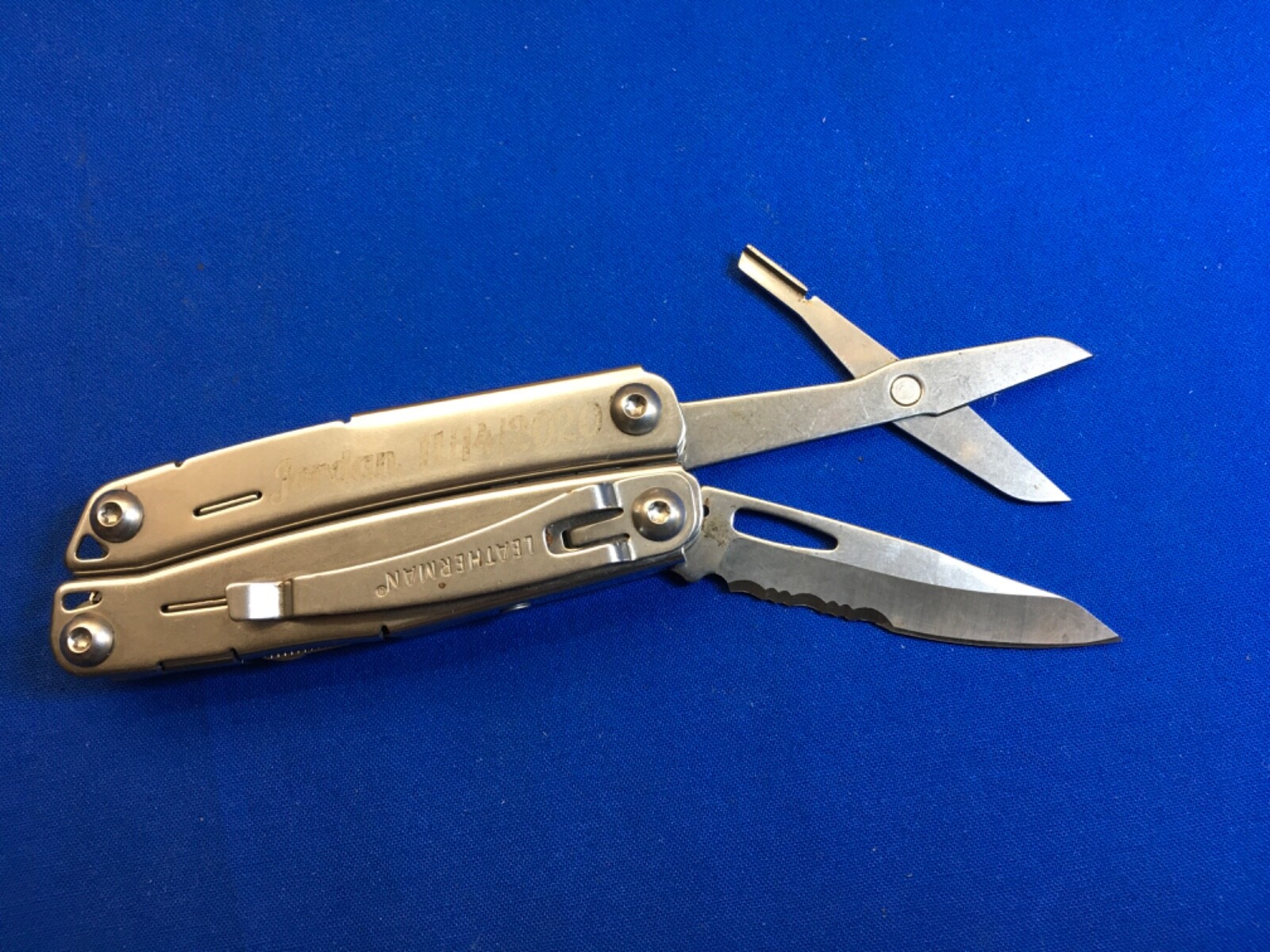 Leatherman Wingman MultiTool Knife Plier Custom Bass Fishing Camping