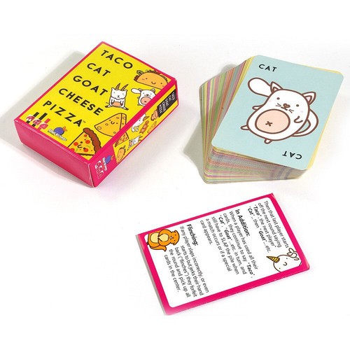 Taco Cat Goat Cheese Pizza Card Game 2-8 Players Party Family Fun Toy Gifts UL - Picture 9 of 16