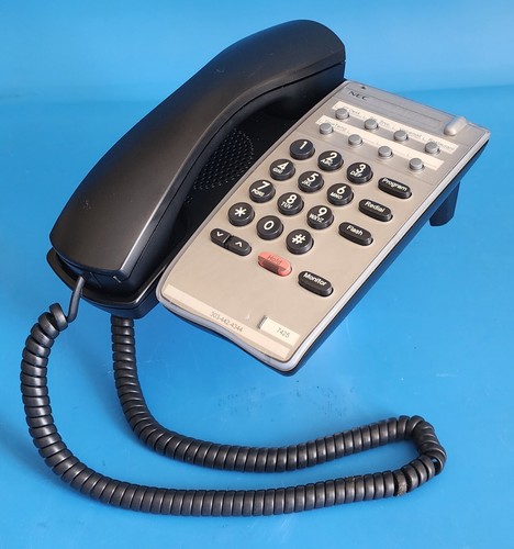 NEC DTR-1HM-1 Black Single Line Analog 8 Button Phone Stock No. 780025 - Picture 3 of 22