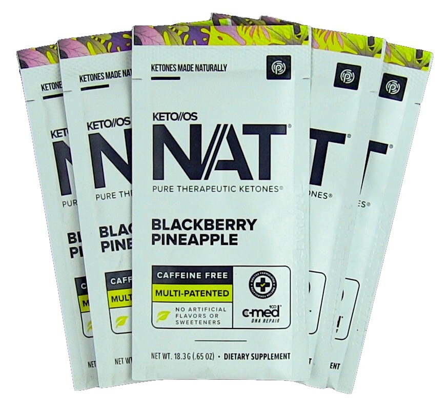 Pruvit OS NAT Ketones Blackberry Pineapple No Caffeine Seasonal Limited