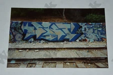 1980s Los Angeles Area GRAFFITI urban street art mural  VINTAGE PHOTOGRAPH  Av51