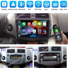 For Toyota RAV4 2006-2012 9" Touch Carplay Android 13 Car Stereo Radio GPS Navi
