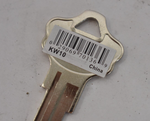 Lot of 50 Hy-Ko House/Office Key Blanks KW10 11050KW10 Silver For Deadbolts - Picture 3 of 5