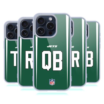 NFL NEW YORK JETS POSITIONEN & LOGO GELHÜLLE KOMPATIBEL MIT APPLE iPHONE/MAGSAFE