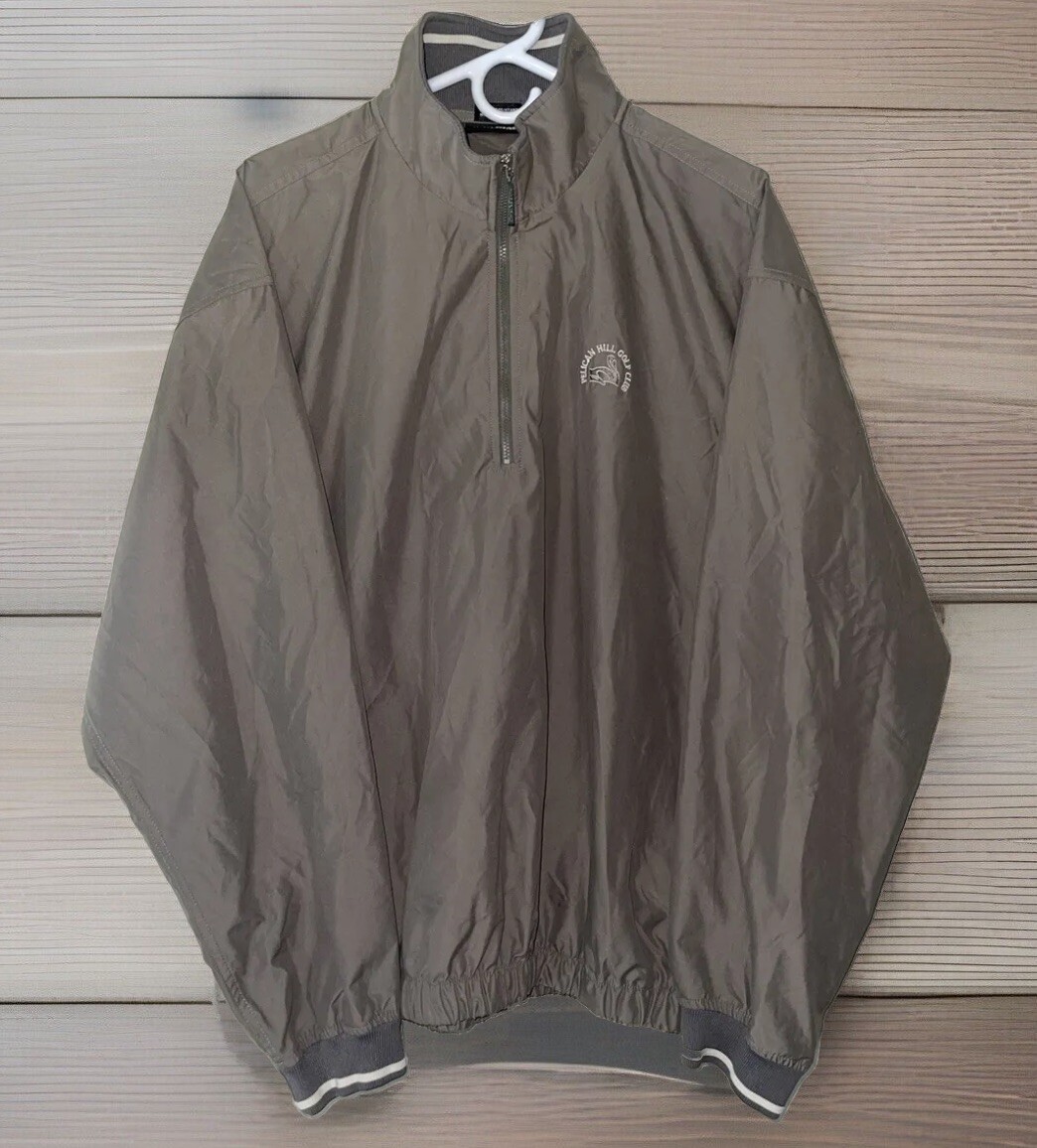 VTG Ashworth Weather Systems Men's Size Large Pullover Windbreaker