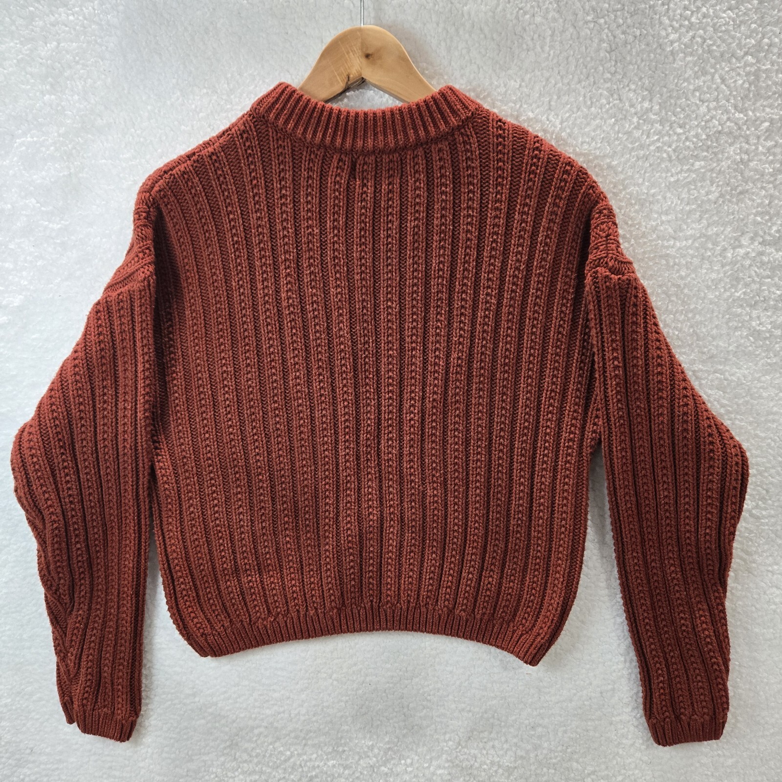 Universal Thread Womens Medium Burnt Orange Chunk… - image 4