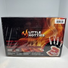 40 Pair Little Hotties Hand Warmers 8 Hours Pure Heat Air Activated Odorless 