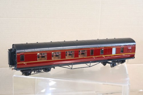 EXLEY SPUR O BR Ex LMS WEINROT 2. KLASSE KORRIDORBREMSWAGEN 6240 oi | Zustand: Used