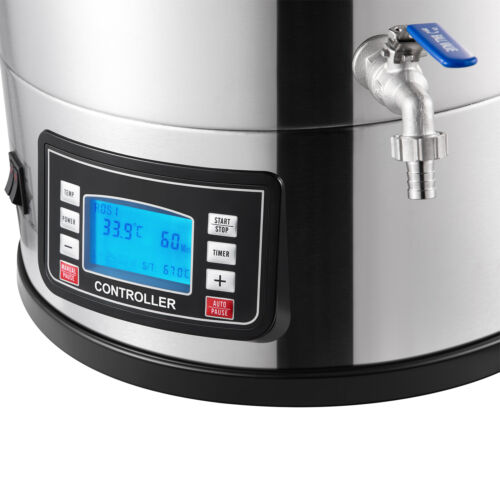 VEVOR Sistema di Produzione Automatico per Birra da 30L con Pompa Circolazione - Afbeelding 11 van 12