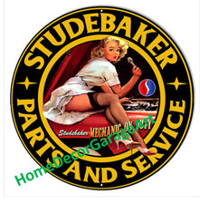 Studebaker Parts Service Metal Sign By Phil Hamilton Garage Art Hdga