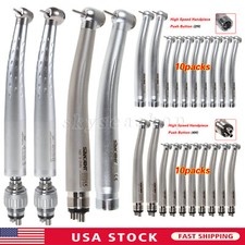 1-10 NSK Style Dental High Speed Handpiece Turbine 2 Hole 4 Hole /Quick Coupler