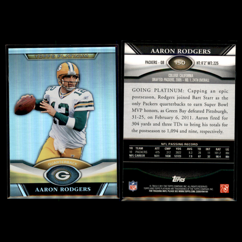 Aaron Rodgers Lot 6 Football Cards 2014 Panini Contenders Green Bay Packers Set - Bild 8 von 8