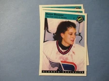 Pick From List Manon Rheaume Hockey Cards Classic 1992 1993 Promo