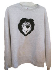 Vintage Sweatshirt Disney Lambert the Sheepish Lion Rare S-2X Front Back Design