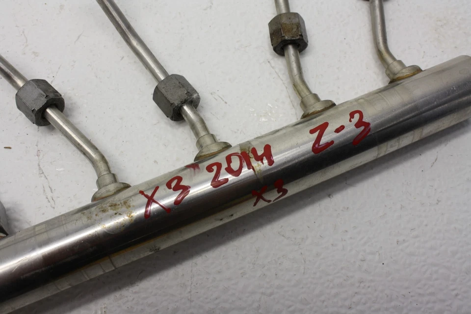 2011-2017 BMW X3 F25 ДВИГАТЕЛЬ ТОПЛИВНАЯ РЕЙКА ИНЖЕКТОР ТРУБКА ДАТЧИК ЛИНИЙ OEM - Изображение 4 из 4