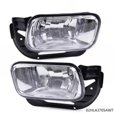 Bumper Fog Lights Driving Lamps w/Bezel Fit For 09-12 Dodge Ram 1500 2500 3500