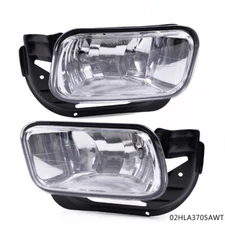 Bumper Fog Lights Driving Lamps w/Bezel Fit For 09-12 Dodge Ram 1500 2500 3500