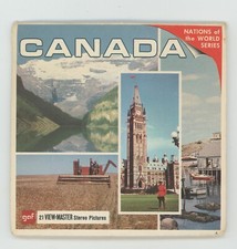 CANADA Nations of the World GAF View-Master Packet A-090