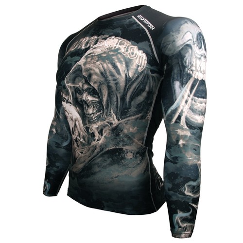 BTOPERFORM Skin Tight Compression Base Layer Under Rash guard MMA Gym S-3 - Picture 12 of 44