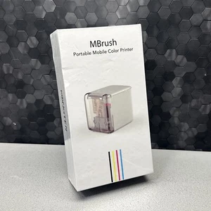 KONGTEN Mini Imprimante couleur portable MBrush Imprimantes jet d'encre sans fil