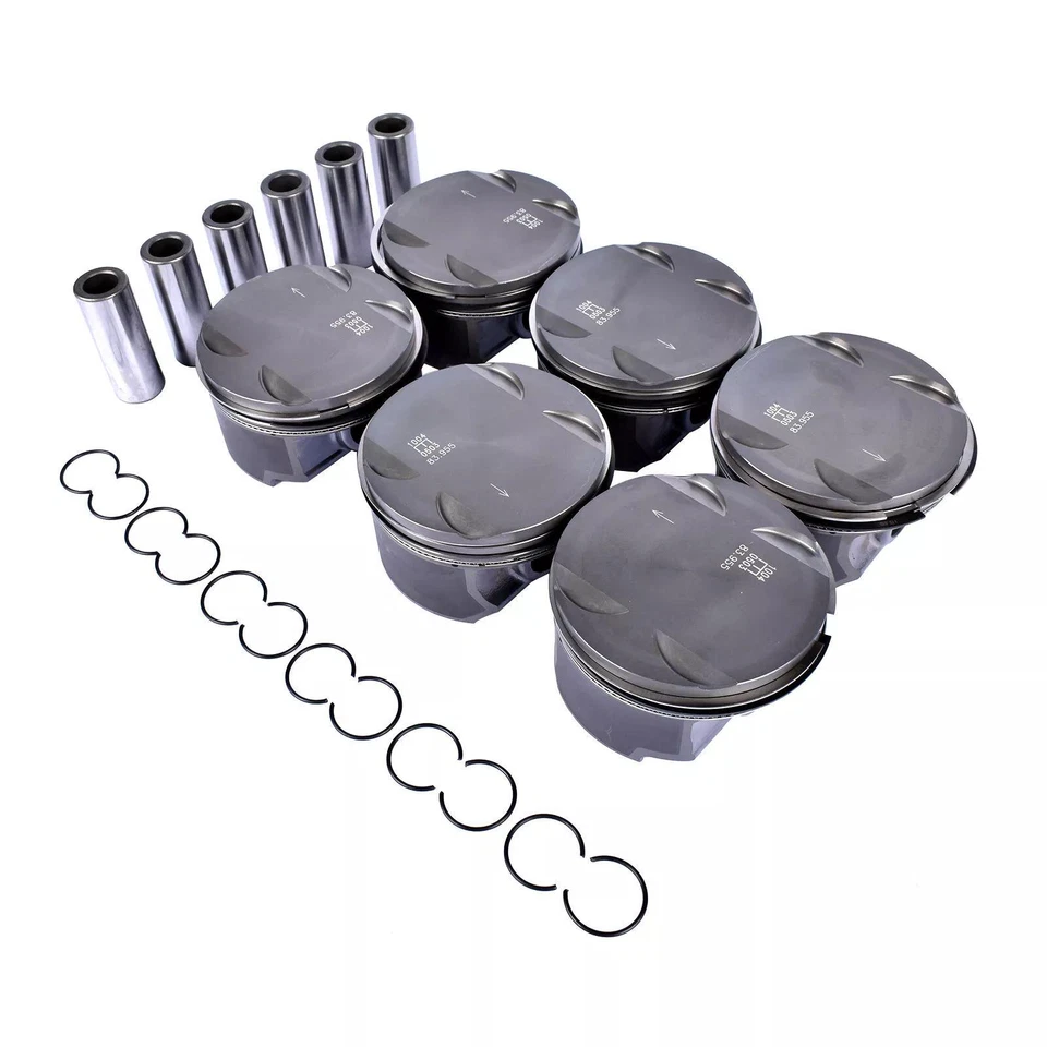 For 01-06 3.0 BMW M54 B30 X3 Head Gasket Set Bolts Piston Set Timing Chain Kit - Image 4 of 4