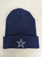 Dallas Cowboys Youth Logo7 Blue Cuffed Cap Hat Beanie Made in Korea