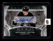 2024-25 Upper Deck Artifacts #SP2 Matvei Michkov Rookies Silver Auto /25