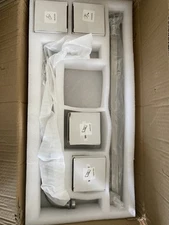 Anzzi SD-AZ11-01BN Shower Door Hrdware Kit Handle Hinges Mounts SS NEW IN BOX!