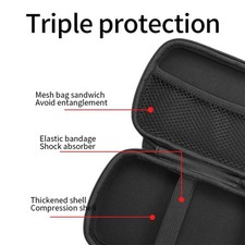 Compact Design Hard Carrying Case for Anbernic RG Slide with Flannel Lining