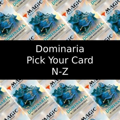 MTG Dominaria Pick Your Card N-Z