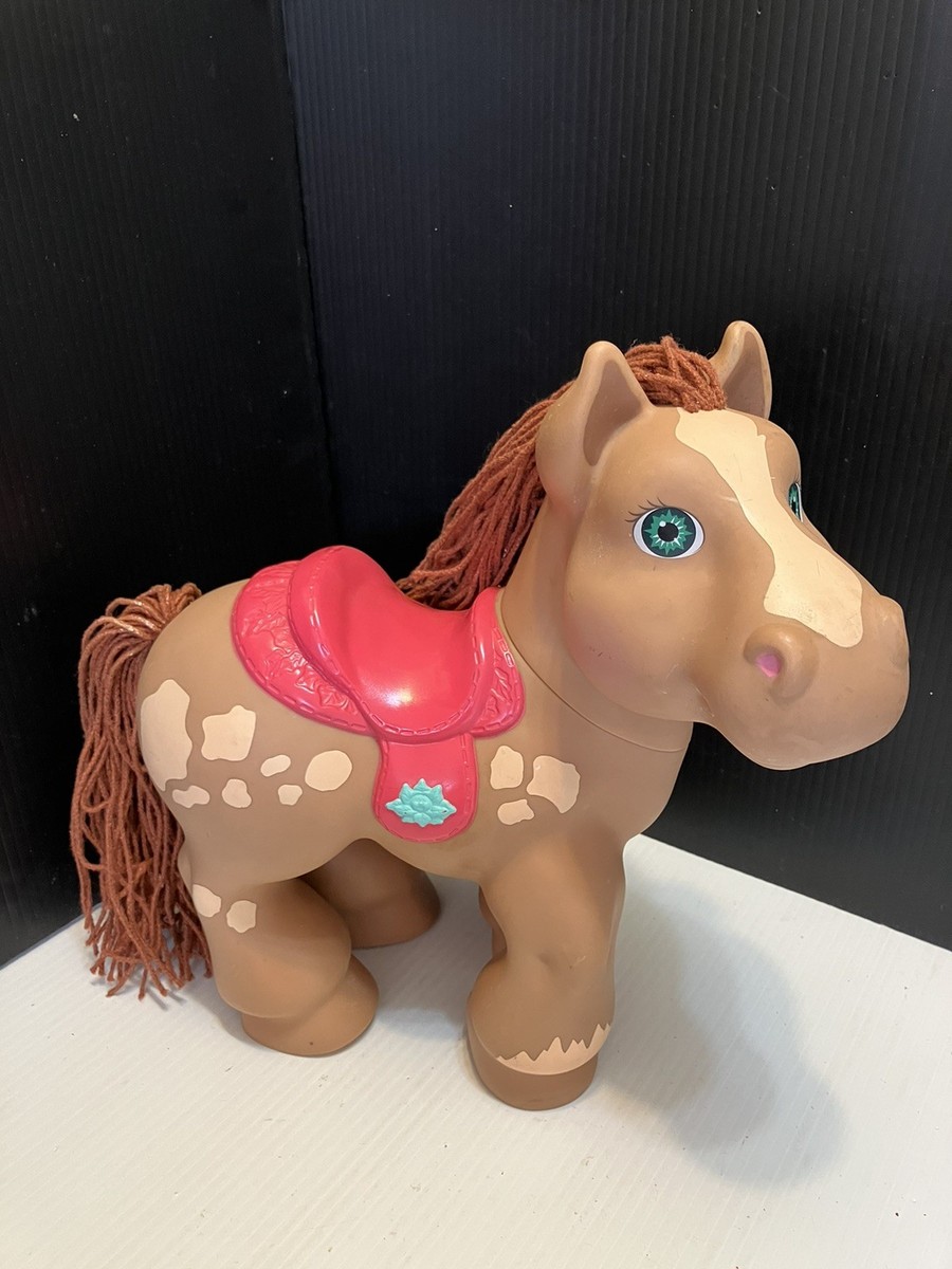 Vintage 1992 Cabbage Patch Kids Crimp & Curl Pony Horse Brown Tan